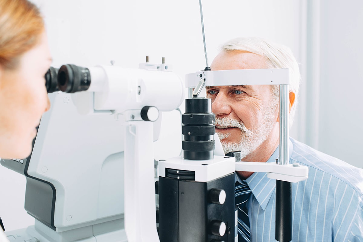 Augenkontrolle