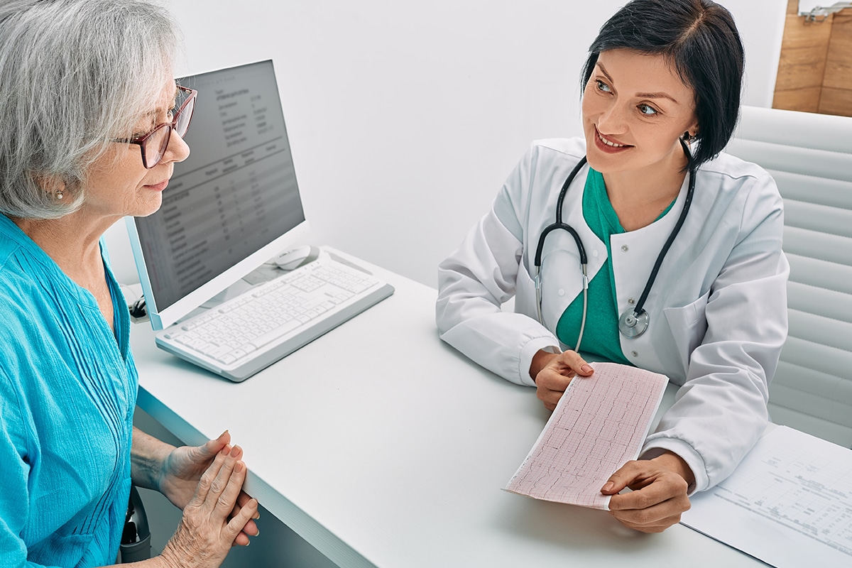 Gespräch mit Ärtzin